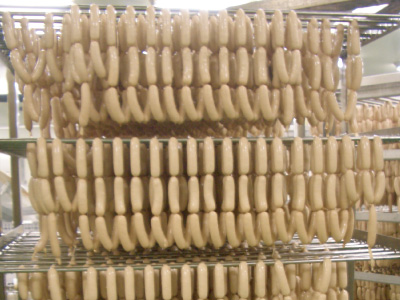 natural casing sausages